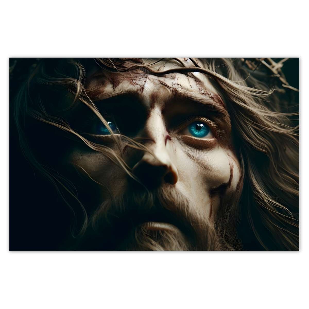 Plakat 90x60 Jezus Chrystus w koronie - ZeSmakiem | Sklep EMPIK.COM