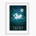 Plakat A. W. WIĘCKIEWICZ, Tatry 50x70 cm - A. W. WIĘCKIEWICZ