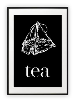 Plakat A3 30x42 cm typografia tea herbata WZORY - Printonia