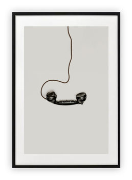 Plakat A4 21x30 cm  Retro Słuchawka Telefon WZORY - Printonia