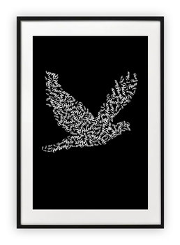 Plakat A4 21x30 cm  Typografia Ptak WZORY - Printonia