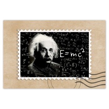 Plakat Albert Einstein, 90x60 cm - ZeSmakiem