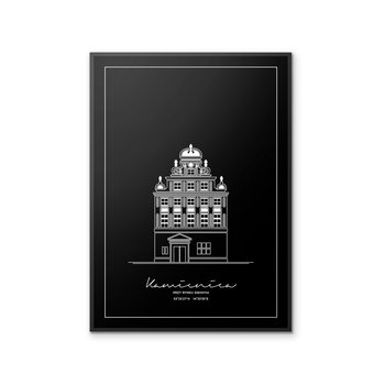Plakat Architektura - Szczecin - Kamienica nr. 7 61x91 cm - Peszkowski Graphic