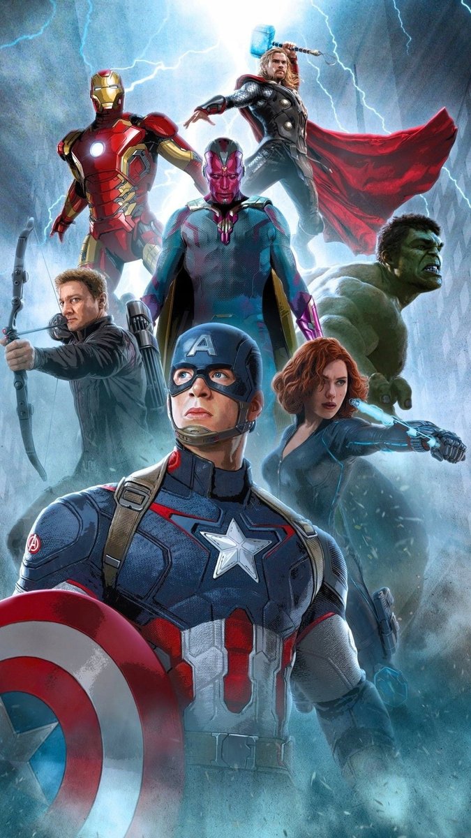 Plakat Avengers Hulk Iron Man Thor 70x50 cm - Atram | Sklep EMPIK.COM