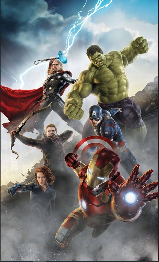 Plakat Avengers Kapitan Ameryka Iron Man Hulk30x21 cm - Atram | Sklep ...