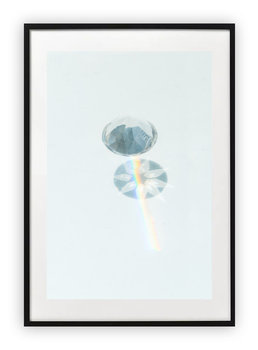 Plakat B2 50x70 cm Pryzmat Diament Natura Światło WZORY - Printonia
