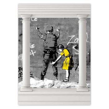 Plakat Banksy dziewczynka, 50x70 cm - ZeSmakiem