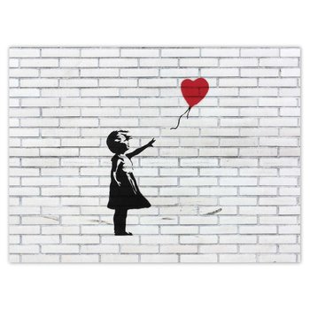 Plakat Banksy Dziewczynka Balon, 135x100 cm - ZeSmakiem