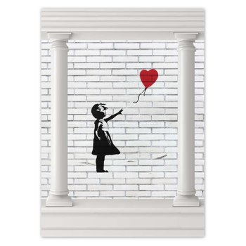 Plakat Banksy Dziewczynka Balon, 50x70 cm - ZeSmakiem