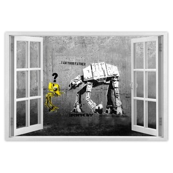 Plakat Banksy I am your father, 90x60 cm - ZeSmakiem