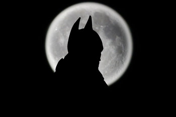 Plakat, Batman Moon, 91,5x61 cm - Inny producent