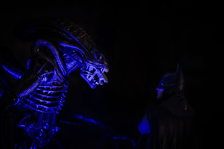 Plakat, Batman vs Alien, 42x29,7 cm - Inna marka | Sklep EMPIK.COM