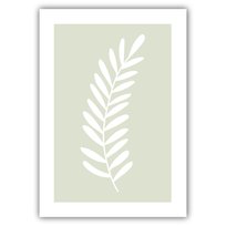 Plakat Botaniczny „Naturalna Gałązka” – Elegancki Minimalizm (A3)