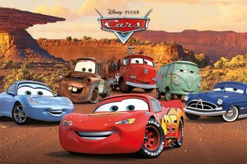 Plakat, Cars (Characters), 61x91 cm - Pyramid Posters