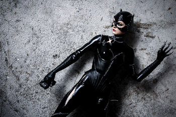 Plakat, Catwoman Ver1, 59,4x42 cm - Inny producent