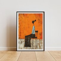 Plakat - Cierpliwość 70x100 Harry Monkey