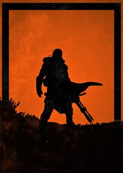 Plakat, Dawn of Heroes - Lone Wanderer, Fallout, 70x100 cm - Inny producent