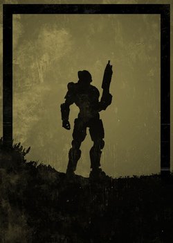 Plakat, Dawn of Heroes - Masterchief, Halo, 42x59,4 cm - Inny producent