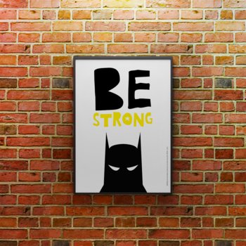 Plakat DC Batman Be Strong 001, 42x29.7cm - ERT Group