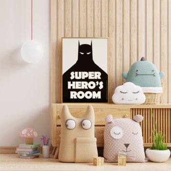 Plakat DC Batman Superhero's Room 004, 42x29.7cm - ERT Group