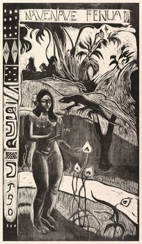 Plakat, Delightful Land, Paul Gauguin, 42x59,4 cm - Inny producent