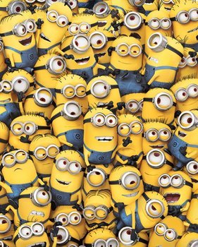 Plakat, Despicable Me (Many Minions), 40x50 cm - Pyramid Posters