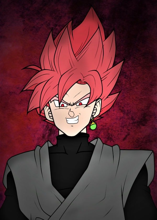 Poster Dragon Ball Super Goku Black 61x91,5cm