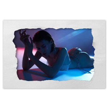 Plakat Dziewczyna w diamentach, 90x60 cm - ZeSmakiem