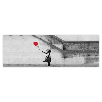 Plakat Dziewczynka z balonikiem, 200x66 cm - ZeSmakiem