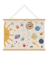 Plakat edukacyjny dla dzieci Kosmos 40x50 cm / Joachimki