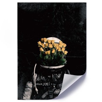 Plakat FEEBY Abstrakcyjny portret astronauty, 70x100 cm - Feeby
