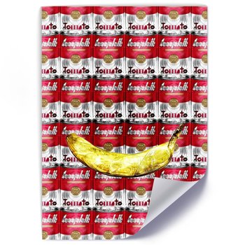 Plakat FEEBY Banan i puszki, 50x70 cm - Feeby