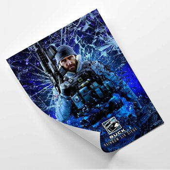Plakat FEEBY Błękitna postać, gra Rainbow Six Siege - SyanArt 60x90 - Feeby
