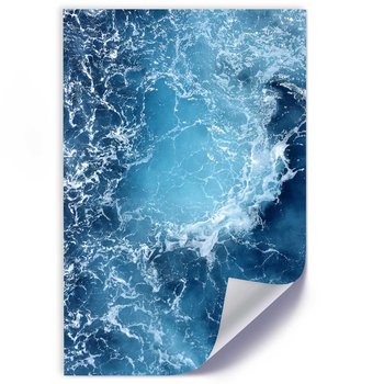 Plakat FEEBY Błękitne morskie fale 40x60 - Feeby