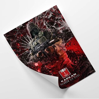 Plakat FEEBY Czerwona postać, gra Rainbow Six Siege - SyanArt 20x30 - Feeby