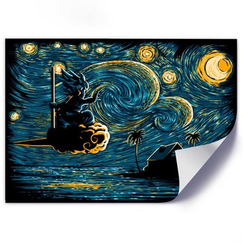 Plakat FEEBY Dragon ball a la Van Gogh 100x70 - Feeby