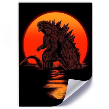 Plakat FEEBY Godzilla, 50x70 cm - Feeby