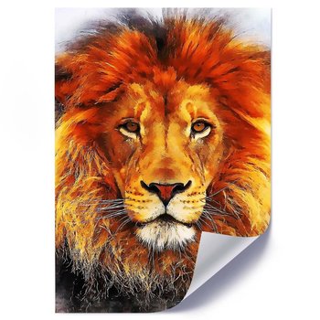 Plakat FEEBY Lew, 40x60 cm - Feeby