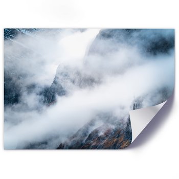 Plakat FEEBY Mgła i skaliste zbocza góry 90x60 - Feeby