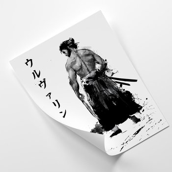 Plakat FEEBY Nieśmiertelny samuraj sumi-e - Dr.Monekers 20x30 - Feeby