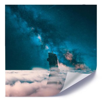 Plakat FEEBY Noc w chmurach, 60x60 cm - Feeby