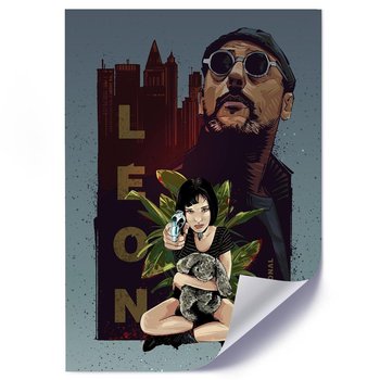 Plakat FEEBY Obrońca niewinnej Leon, 50x70 cm - Feeby