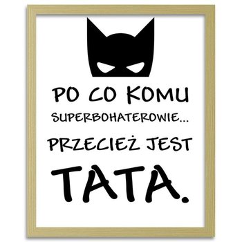 Plakat FEEBY Po co komu superbohaterowie, 21x29,7 cm - Feeby