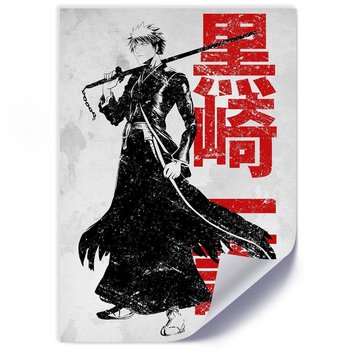 Plakat FEEBY Samurai z anime, 40x60 cm - Feeby