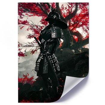 Plakat FEEBY Samuraj, 50x70 cm - Feeby