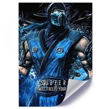 Plakat FEEBY Subzero postać z gry, 50x70 cm - Feeby