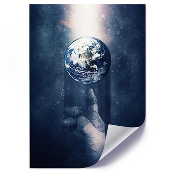 Plakat FEEBY Świat w zasięgu ręki, 50x70 cm - Feeby