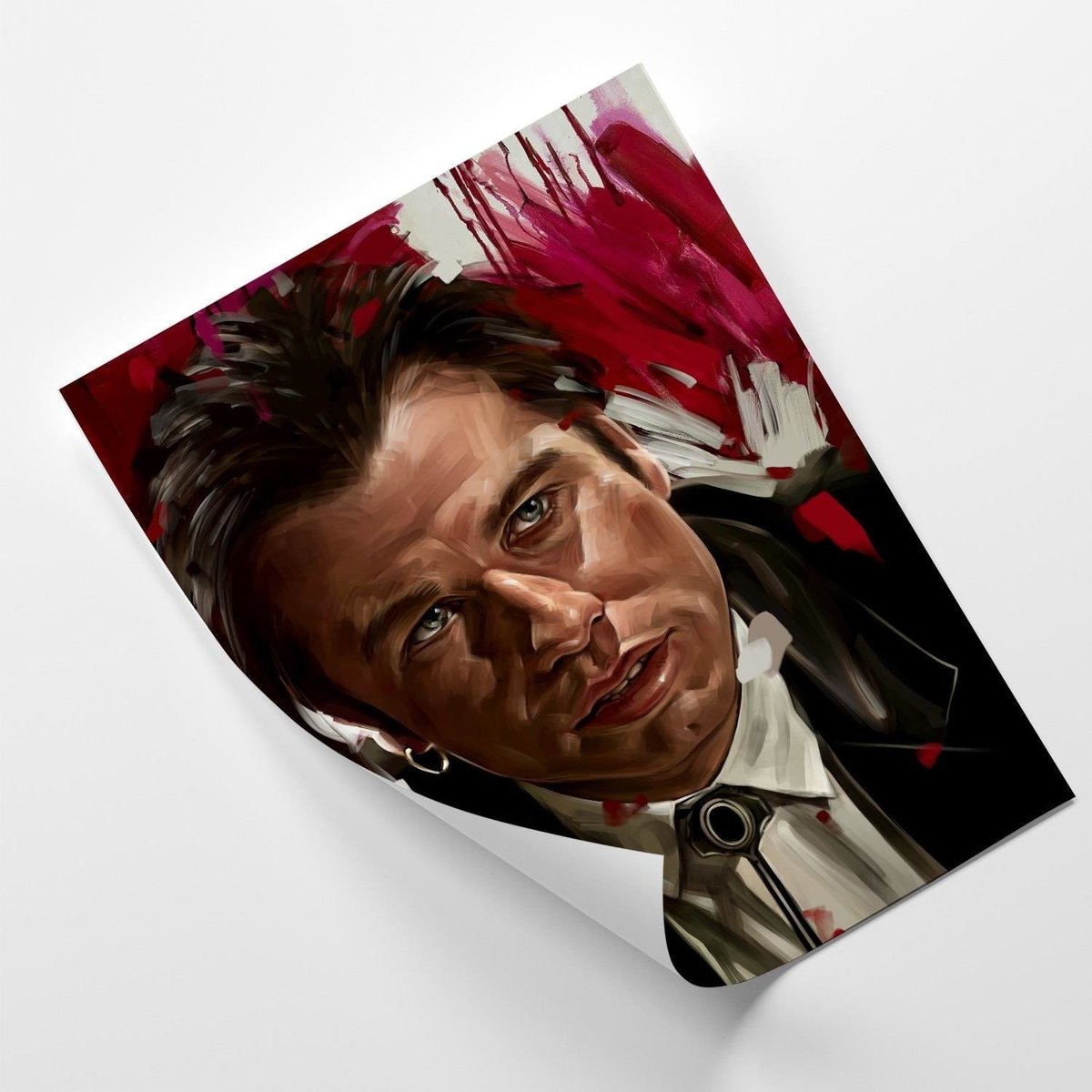 Plakat FEEBY Vincent Vega - portret - Dmitry Belov 60x90 - Feeby ...