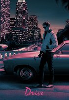Plakat filmowy Drive 90 x 60 cm Gosling Ryan Film