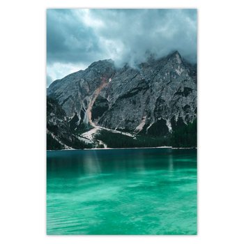 Plakat Górskie jeziorko Pejzaż, 40x60 cm - ZeSmakiem
